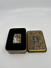 1995 Zippo Mysteries of the Forest Limited Edition Used Lighter with Box Sparks picture