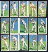 1931 JOHN PLAYER & SONS CRICKETERS, 1930 50 TOBACCO CARD SET picture