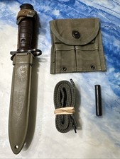 M1 Carbine Kit 1959 Italian MFG Bayonet. Repo Sling,Oiler. Original Mag Pouch. picture
