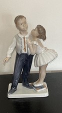 Lyngby Porcelain 8” Figurine “I am Sorry” #93 Copenhagen Denmark 1950-60’s.   picture