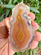 Polished Yellow / White / Translucent Laguna Agate - Chihuahua, Mexico picture