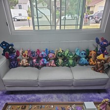STITCH CRASHES DISNEY Lot - Complete Plush Set 1-12 NEW With Tags picture