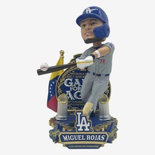 Miguel Rojas Los Angeles Dodgers 2025 World Series Historic Game 7 Bobblehead picture