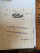 c.1914 Brown Williamson Tobacco Co. Winston-Salem NC graphic billhead letter picture