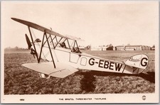 c1920s British Aviation Real Photo RPPC Postcard 