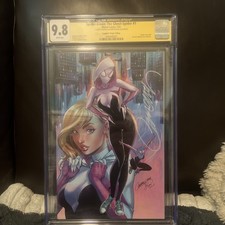 Spider-Gwen: Ghost Spider #1 J Scott Campbell Virgin Variant CGC 9.8 - Signed picture