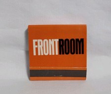 Vintage Front Room Back Room Restaurant Matchbook Advertising Matches Full picture