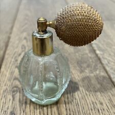 Vintage 3” Glass #10 Perfume Bottle Atomizer picture