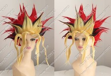 Anime Yu-gi-oh Duel Monsters Yugi Muto Cosplay Short Mix Wig Party Costume Wigs picture