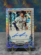 2024 Bowman Sterling Jace Jung Refractor Auto 013/125 PA-JJ Tigers picture