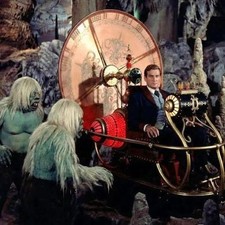 Rare COLOR Still 1960s The Time Machine  Sitting In  Chair #C3 picture
