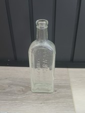 DR. W.B. Caldwell's Syrup Embossed Medicine Bottle Monticello , IL. Vint. 1890's picture