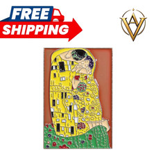Romantic Abstract Art Enamel Pin Painting Lapel Collectible Gift  picture