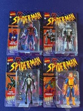 Marvel Comic Spiderman Action Figures Symbiote/ Ben Reily/ Armor MK I/ Hobgoblin picture
