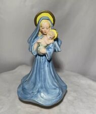 Vintage Schmid Ave Maria Schubert Virgin Mary Baby Jesus Figurine Music Box picture