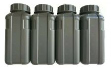 X4 PACK - AUSTRALIAN MILITARY 1L FLASK / CANTEEN BPA FREE - OD GREEN - O RING picture