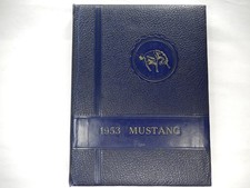 Yearbook, Heppner High School, Heppner Oregon, 1953, Mustang picture
