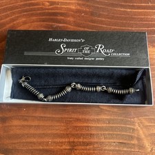 Harley Davidson VTG Spirit Of The Road Spring Bracelet NIB picture