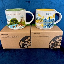 Starbucks Belfast & Northern Ireland You Are Here Collection 14oz Coffee Mugs picture