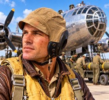 USAAF TYPE A-10A SUMMER FLYING HELMET-LARGE picture