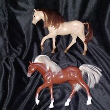 Lori By Battat horses figure plastic set of two 8