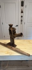 Vintage Duff Norton Railroad Jack 15 Ton No. 1 Working RARE With Wooden Lever picture