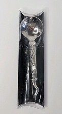 Vintage Carrol Boyes South Africa Sugar Ladle Pewter Spoon NEW Waves picture