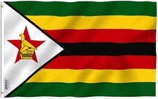 Anley Fly Breeze 3x5 Feet Zimbabwe Flag - Zimbabwean Flags Polyester picture