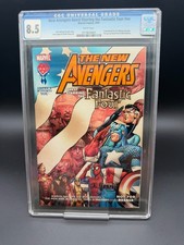 New Avengers Fantastic Four AAFES 2005 CGC 8.5 Military Promo Bendis Jurgens picture