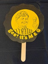 Gee It's M & G Ice Cream Tamaqua Pennsylvania Vtg Ephemera Yellow picture