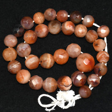 Lot Sale 33 Big Ancient Natural Round Carnelian Stone Beads est over 1500+ Years picture