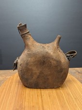 WW1 Vintage French Water Bottle Army Military Genuine Canteen 1914-1918 picture