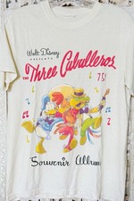 Disney Three Caballeros Souvenir Album Shirt Medium Unisex Donald Jose Panchito picture