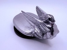 Original 1929-1931 Chevrolet Aviator Winged Goddess Hood Ornament Radiator Cap picture