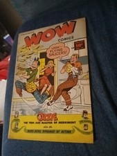 Wow #62 1948 Fawcett comics Mr Scarlet-Commando Yank golden age superhero precod picture