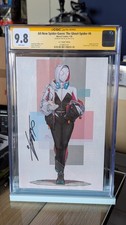 All-New Spider-Gwen: Ghost-Spider #4 1:50 SIGNED by Inhyuk Lee Virgin CGC 9.8 picture