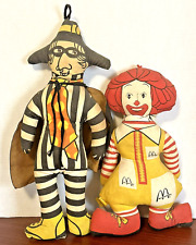 1970s McDonald's  Ronald McDonald and Hamburglar Mcdonaldland READ picture