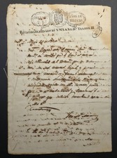 ANTIQUE 11 PAGE SPANISH COLONIAL DOCUMENT / ARECIBO PUERTO RICO 1834 picture
