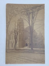 1890s antique PHOTO carlisle pa BOSLER MEMORIAL LIBRARY Dickinson College picture