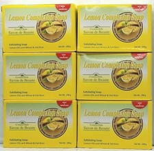 PACK OF 6-LEMON COMPLEXION SOAP with Lemon Oil & Wheat & Oat Bran 200 EACH picture