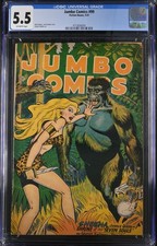 Jumbo Comics 99 CGC 5.5 Fiction House picture