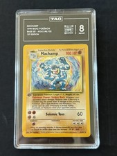 1999, Machamp, #8, Base, WOTC, Holo, 1st Edition, TAG 8 picture