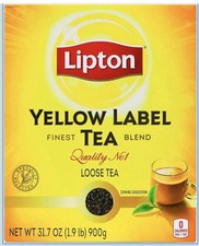 Lipton Yellow  Tea | Loose Leaf Black Tea | International Blend | Premium 900g picture