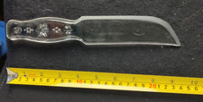 Vintage 1930s VITEX GLAS Knife Antique Glass Knife Original Box Lid USA picture