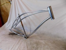 1960s SEARS SPACELINER MURRAY BICYCLE FRAME 5-BAR CHROME FLITELINER ASTRO-FLITE picture