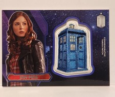 2015 Topps Doctor Who Amy Pond TARDIS Patch Karen Gillan picture