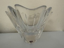 Orrefors Large Crystal Orion Bowl Made in Sweden 5 In. Tall By 8 In. Wide Signed picture