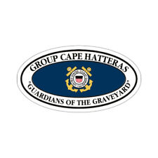 USCG Group Cape Hatteras VINT (U.S. Coast Guard) STICKER Vinyl Die-Cut Decal picture