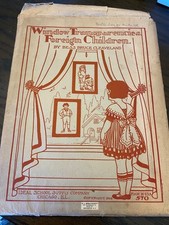 1926 Window Transparencies of Foreign Children picture