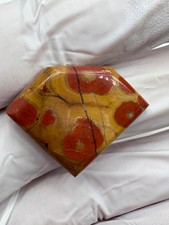 RARE ( 47 ct. ) Morgan Hill Poppy Jasper, Morgan Hill, California picture